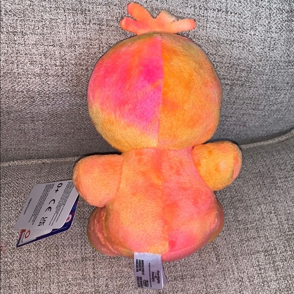 FNAF Five Nights At Freddy’s Tie Dye Chica Let’s Eat Funko Small Plush Toy - Picture 5 of 8